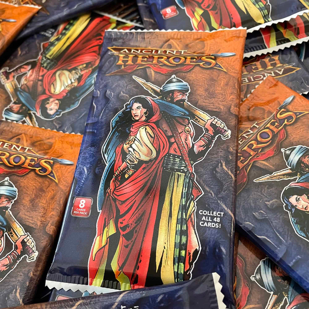 Ancient Heroes Trading Cards – Complete Set