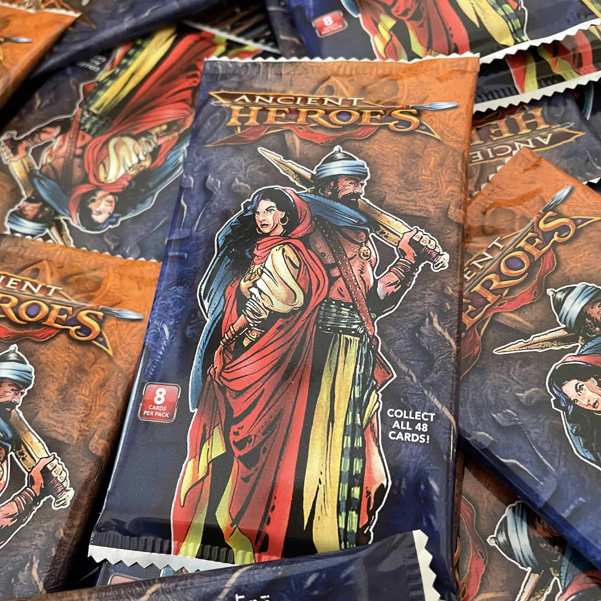 Ancient Heroes Trading Cards – Complete Set