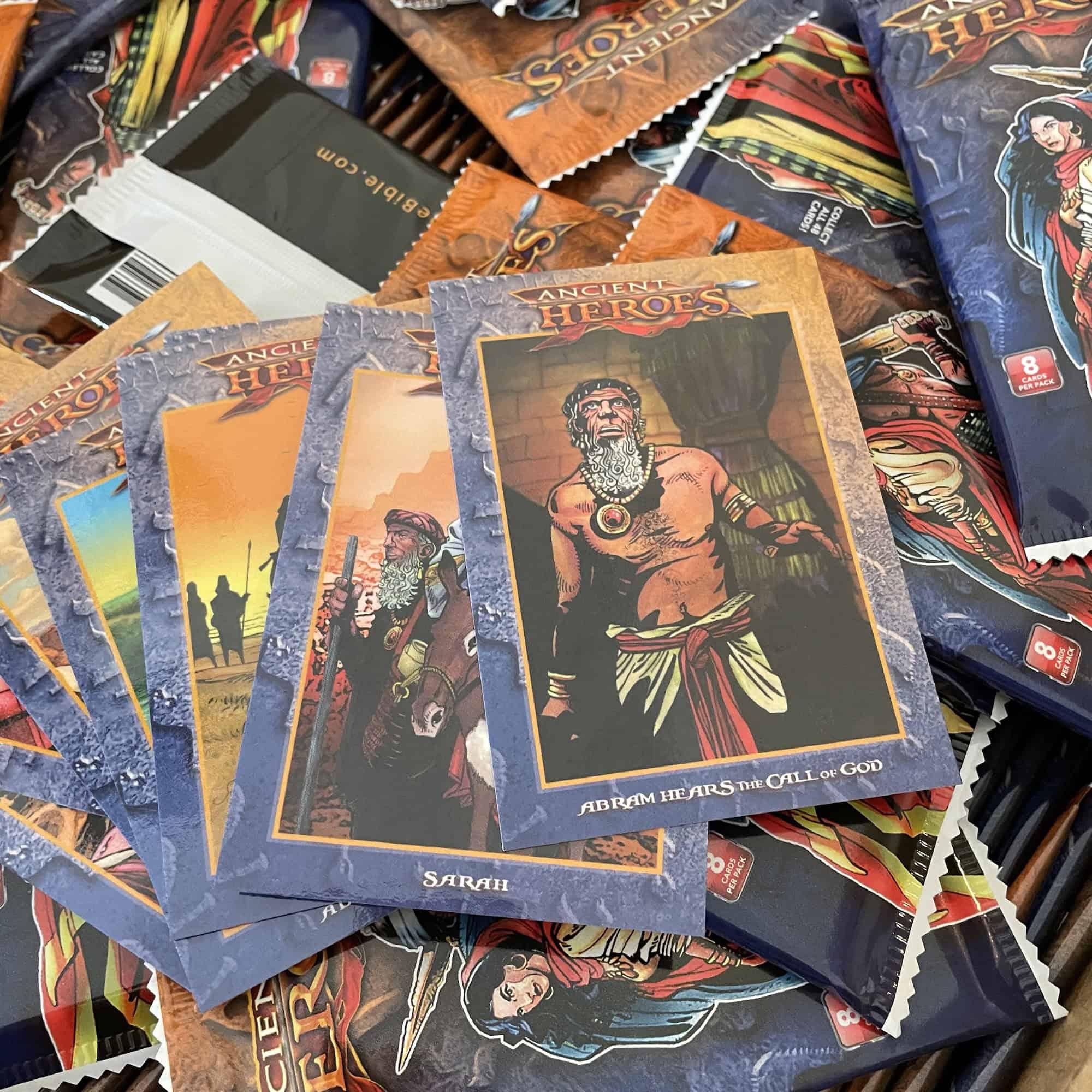 Ancient Heroes Trading Cards – Complete Set