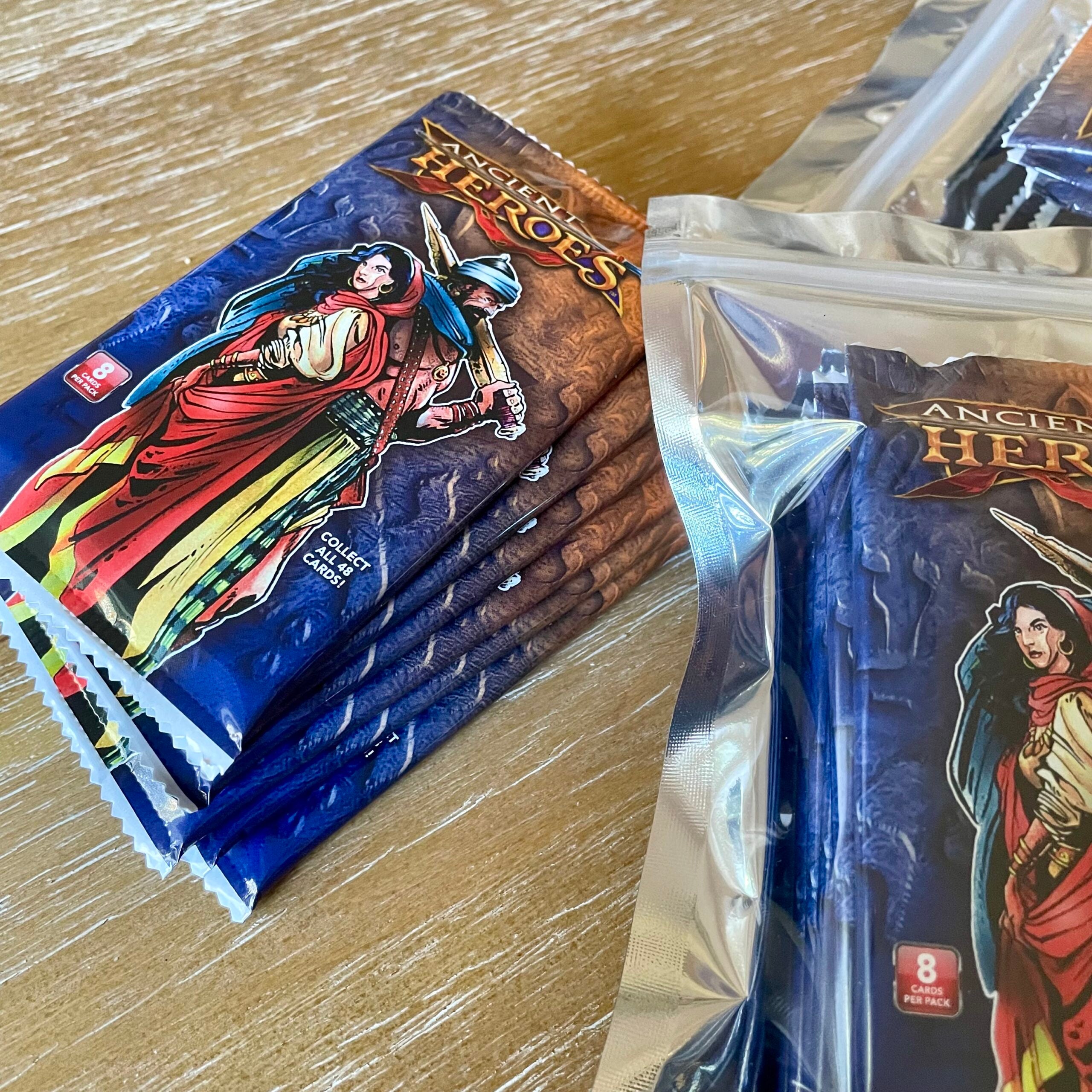 Ancient Heroes Trading Cards – Complete Set